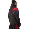 GSOU SNOW Men’s Baggy Snowboard Jackets Waterproof Ski Jacket Women Insulated Pullover 2L Snow Coat(Black+red)