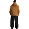 GSOU SNOW Mens Ski Jacket and Pants Set Ski Suit Snowboard Pants Mens Snow Suit Snowboarding Jacket Waterproof Windproof(Coffee Black)
