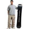 GSOU SNOW Mens Ski Pants Women Snowboard Pant Waterproof Windproof Warm Insulated Outdoor Snow Winter Sports(Coffee)