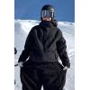 GSOU SNOW Men’s Snowboard Jacket Waterproof Ski Coat Winter Snow Insulated Windproof Jacket(Black)