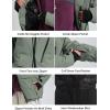 GSOU SNOW Men’s Snowboard Jacket Waterproof Ski Coat Winter Snow Insulated Windproof Jacket(Camouflage)