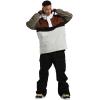 GSOU SNOW Ski Jacket Waterproof Windproof Snowboarding Men Women Insulated Warm Fabric(Black Brown)