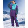 GSOU SNOW Ski Jacket Waterproof Windproof Snowboarding Men Women Insulated Warm Fabric(Purple)