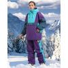 GSOU SNOW Ski Jacket Waterproof Windproof Snowboarding Men Women Insulated Warm Fabric(Purple)