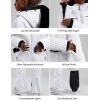 GSOU SNOW Ski Suit Women Snowsuit Slim One Piece Jumpsuit Snow Jackets Waterproof Winter Windproof Outdoor Sports Warm(All White)