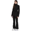 GSOU SNOW Ski Suit Women Snowsuit Slim One Piece Jumpsuit Snow Jackets Waterproof Winter Windproof Outdoor Sports Warm(Black 2)