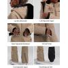 GSOU SNOW Ski Suit Women Snowsuit Slim One Piece Jumpsuit Snow Jackets Waterproof Winter Windproof Outdoor Sports Warm(Khaki)