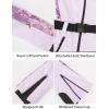 GSOU SNOW Ski Suit Women Snowsuit Slim One Piece Jumpsuit Snow Jackets Waterproof Winter Windproof Outdoor Sports Warm(Purple 1)