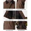 GSOU SNOW Snowboard Jacket Men Ski Jackets Women Snow Jacket Snowboarding Coat Mountain Hooded Waterproof Windproof(Beige 1)