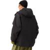 GSOU SNOW Snowboard Jacket Men Ski Jackets Women Snow Jacket Snowboarding Coat Mountain Hooded Waterproof Windproof(Black-03)