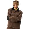 GSOU SNOW Snowboard Jacket Men Ski Jackets Women Snow Jacket Snowboarding Coat Mountain Hooded Waterproof Windproof(Deep Coffe)