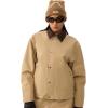 GSOU SNOW Snowboard Jacket Men Ski Jackets Women Snow Jacket Snowboarding Coat Mountain Hooded Waterproof Windproof(Khaki 1)