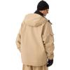 GSOU SNOW Snowboard Jacket Men Ski Jackets Women Snow Jacket Snowboarding Coat Mountain Hooded Waterproof Windproof(Khaki-03)