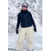 GSOU SNOW Women Men Baggy Ski Pants Loose Snowboard Pants Insulated Snow Pant Waterproof Windproof Outdoor Sport(Beige)