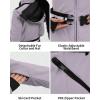 GSOU SNOW Women’s Ski Jacket Snowboard Warm Winter Short Slim Snow Coat Jacket Mountain Windproof Waterproof Insulated Hooded(Purple)