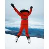 GSOU SNOW Women’s Ski Jacket Snowboard Warm Winter Short Slim Snow Coat Jacket Mountain Windproof Waterproof Insulated Hooded(Red)