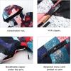 GSOU SNOW Women’s Ski Jacket and Pants Waterproof Windproof Snowsuit Snowboarding Coat Insulated Warm Winter(Lake Blue Black)
