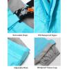 GSOU SNOW Women’s Ski Jackets and Pants Set Snowboarding Snowsuit Snow Coat Hooded Waterproof Windproof(Blue Camouflage)