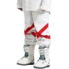 GSOU SNOW Womens Ski Pants Mens Snowboard Pants Waterproof Snow Pants for Winter Outdoor Sport Warm(Beige-1)