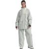 GSOU SNOW Womens Ski Pants Mens Snowboard Pants Waterproof Snow Pants for Winter Outdoor Sport Warm(Beige-4)
