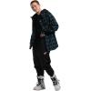 GSOU SNOW Womens Ski Pants Mens Snowboard Pants Waterproof Snow Pants for Winter Outdoor Sport Warm(Black-13)