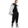 GSOU SNOW Womens Ski Pants Mens Snowboard Pants Waterproof Snow Pants for Winter Outdoor Sport Warm(Black-13)