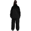 GSOU SNOW Womens Ski Pants Mens Snowboard Pants Waterproof Snow Pants for Winter Outdoor Sport Warm(Black-14)