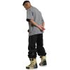 GSOU SNOW Womens Ski Pants Mens Snowboard Pants Waterproof Snow Pants for Winter Outdoor Sport Warm(Black-2)