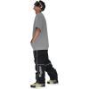 GSOU SNOW Womens Ski Pants Mens Snowboard Pants Waterproof Snow Pants for Winter Outdoor Sport Warm(Black-2)