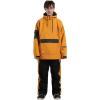 GSOU SNOW Womens Ski Pants Mens Snowboard Pants Waterproof Snow Pants for Winter Outdoor Sport Warm(Black-4)