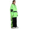 GSOU SNOW Womens Ski Pants Mens Snowboard Pants Waterproof Snow Pants for Winter Outdoor Sport Warm(Black-5)
