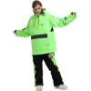 GSOU SNOW Womens Ski Pants Mens Snowboard Pants Waterproof Snow Pants for Winter Outdoor Sport Warm(Black-5)