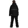 GSOU SNOW Womens Ski Pants Mens Snowboard Pants Waterproof Snow Pants for Winter Outdoor Sport Warm(Black-6)