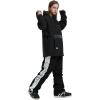 GSOU SNOW Womens Ski Pants Mens Snowboard Pants Waterproof Snow Pants for Winter Outdoor Sport Warm(Black-6)