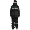 GSOU SNOW Womens Ski Pants Mens Snowboard Pants Waterproof Snow Pants for Winter Outdoor Sport Warm(Black-7)