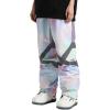GSOU SNOW Womens Ski Pants Mens Snowboard Pants Waterproof Snow Pants for Winter Outdoor Sport Warm(Colorful)