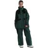 GSOU SNOW Womens Ski Pants Mens Snowboard Pants Waterproof Snow Pants for Winter Outdoor Sport Warm(Green-1)