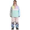 GSOU SNOW Womens Ski Pants Mens Snowboard Pants Waterproof Snow Pants for Winter Outdoor Sport Warm(Pink)