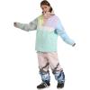 GSOU SNOW Womens Ski Pants Mens Snowboard Pants Waterproof Snow Pants for Winter Outdoor Sport Warm(Pink)