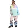 GSOU SNOW Womens Ski Pants Mens Snowboard Pants Waterproof Snow Pants for Winter Outdoor Sport Warm(Pink)