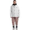 GSOU SNOW Womens Ski Pants Mens Snowboard Pants Waterproof Snow Pants for Winter Outdoor Sport Warm(Pink-1)