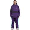 GSOU SNOW Womens Ski Pants Mens Snowboard Pants Waterproof Snow Pants for Winter Outdoor Sport Warm(Purple)