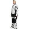 GSOU SNOW Womens Ski Pants Mens Snowboard Pants Waterproof Snow Pants for Winter Outdoor Sport Warm(White-1)