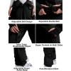 GSOU SNOW Womens Ski Suit One Piece Snow Suit Asymmetric Design Utility Jumpsuit Jacket Waterproof Insulated for Snow Sports(Black)