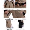 GSOU SNOW Womens Ski Suit One Piece Snow Suit Asymmetric Design Utility Jumpsuit Jacket Waterproof Insulated for Snow Sports(Khaki)