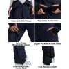 GSOU SNOW Womens Ski Suit One Piece Snow Suit Asymmetric Design Utility Jumpsuit Jacket Waterproof Insulated for Snow Sports(Navy Blue)