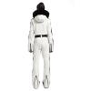 GSOU SNOW Womens Ski Suit One Piece Snowsuit Snowboard Slim Insulated Jumpsuit Jacket Waterproof Windproof for Outdoor Sports(Beige)