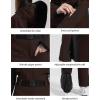 GSOU SNOW Womens Ski Suit One Piece Snowsuit Snowboard Slim Insulated Jumpsuit Jacket Waterproof Windproof for Outdoor Sports(Black 1)