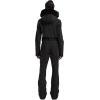 GSOU SNOW Womens Ski Suit One Piece Snowsuit Snowboard Slim Insulated Jumpsuit Jacket Waterproof Windproof for Outdoor Sports(Black)