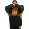 GSOU SNOW Ski Jacket Waterproof Windproof Snowboarding Men Women Insulated Warm Fabric(Black Yellow)